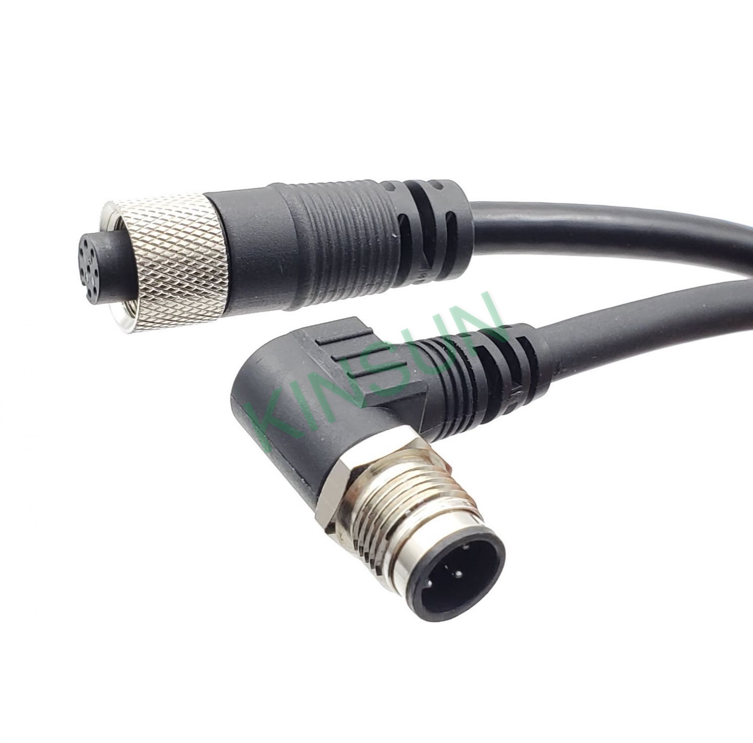 Vattentät M12-kabel-4006